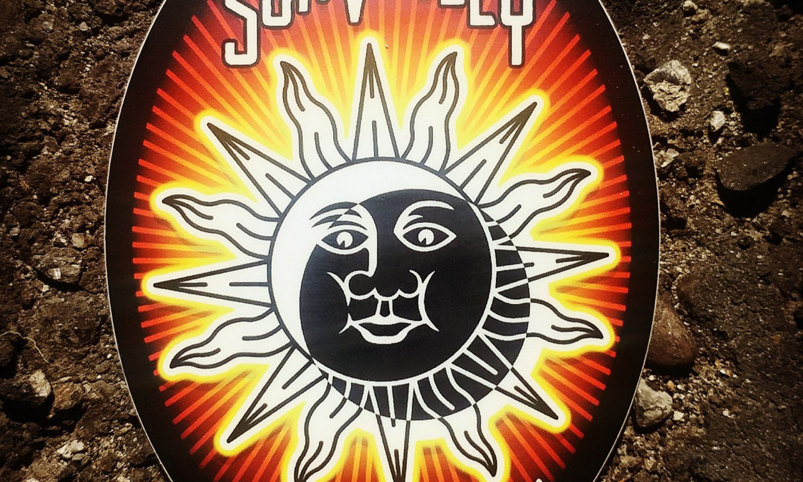 Sun Valley Brewery "Solar Eclipse" Tap Handle Label