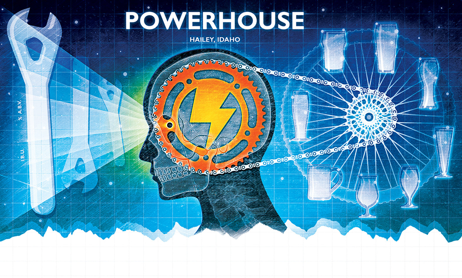 Power House 'To-Go' Label v.1
