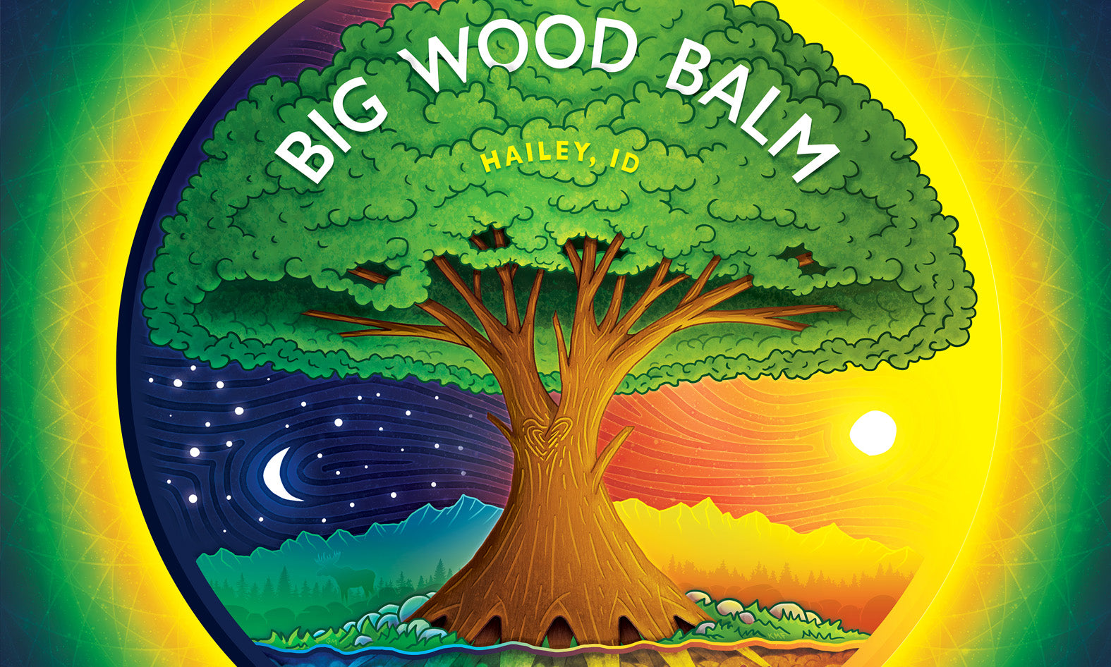Big Wood Balm Product Labels