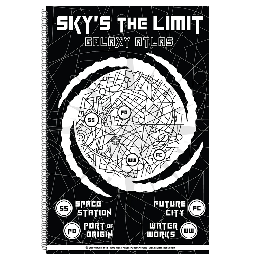 "Sky's The Limit, Vol.1" Coloring Book